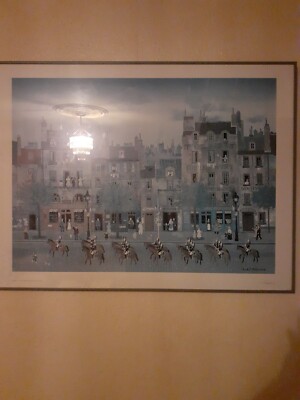 Picture framed Micheal delacroix 