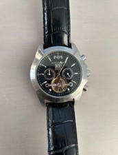 Uhr Buchner&Bovalier Automatic Uhr mit Lederarmband.