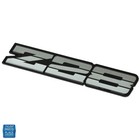 1985-87 Camaro Z28 Rocker Panel Emblem Silver Tri-Color GM 20544148 - New