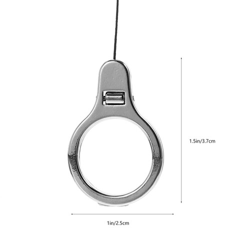 4 Pcs Mobile Phone Lanyard Finger Buckle Strap for Cell Ring Holder Stand - Zdjęcie 12 z 12