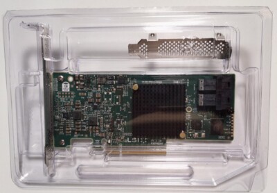 Genuine LSI 9311-8i 12Gbps 8 Ports 3.0  PCI-E SATA SAS RAID Controller