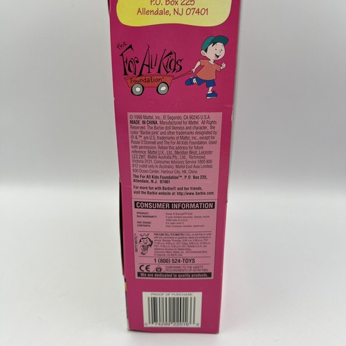 Rosie O'Donnell - Muñeca amiga de Barbie con folleto de bromas - Mattel 1999 - Nueva - Imagen 7 de 9