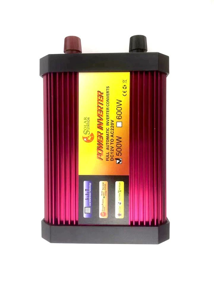 Transformador con puerto USB 12V a 220V Convertidor para auto 500W - Imagen 1 de 4