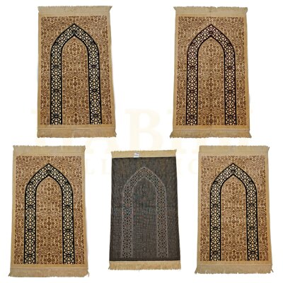 Neu Safa islamisches Blumendesign Gebetsteppich aus der Türkei