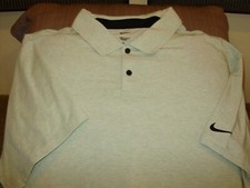 Nike Dri-Fit Tour Heathered FJ1643-343 Light Green Polo Golf Shirt Men's 3XL