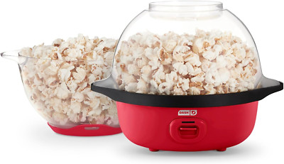 Smartstore  Stirring Popcorn Maker, 3QT Hot Oil Electric Popcorn Machine NEW