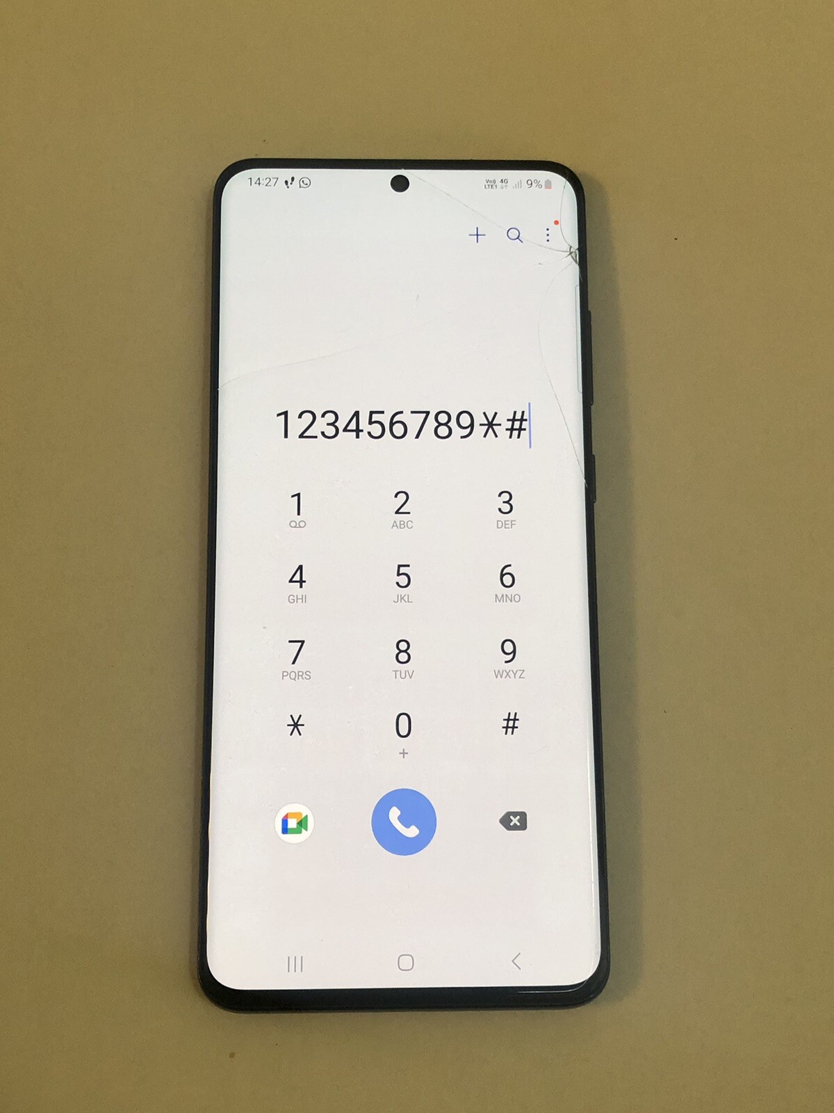 Genuine Samsung S20 Ultra 5G SMG988B LCD OLED Screen Display Black