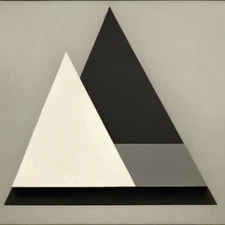 Large Minimalism Original Fine Art Painting 3x3 ft. Post-Modern Demrin OOAK NEW