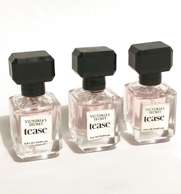 Victoria's Secret TEASE Women 3x mini perfume .25oz edp 7.5ml