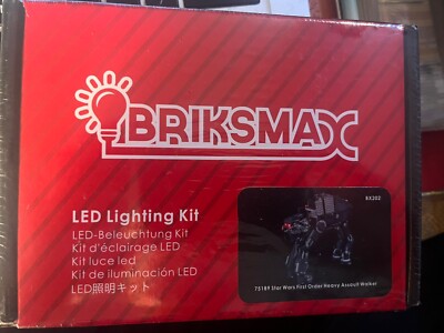 Briksmax LED Lighting Kit for LEGO Star Wars 75189 First Order Walker - NIB