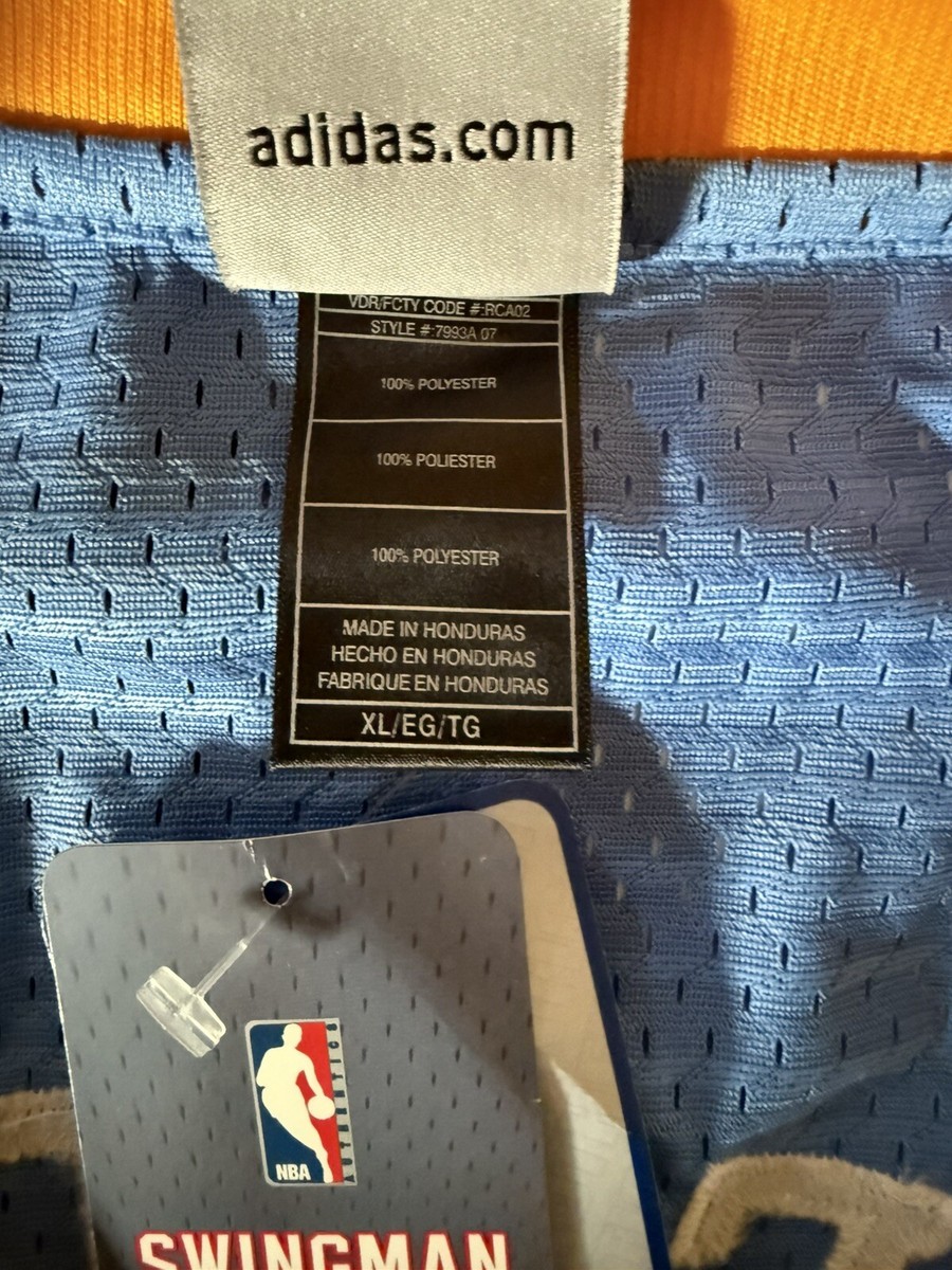 アイバーソン デトロイト・ピストンズ adidas ユニフォーム　XL Rare Vintage Adidas NBA Detroit Pistons Allen Iverson