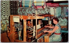 Loom Shop, Pioneer Village, Minden, Nebraska- Postcard