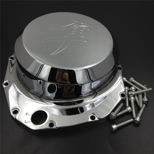 Chrome Right Engine Clutch Cover for Suzuki Hayabusa Gsxr1300 1999-2020 B-King - Picture 7 of 7