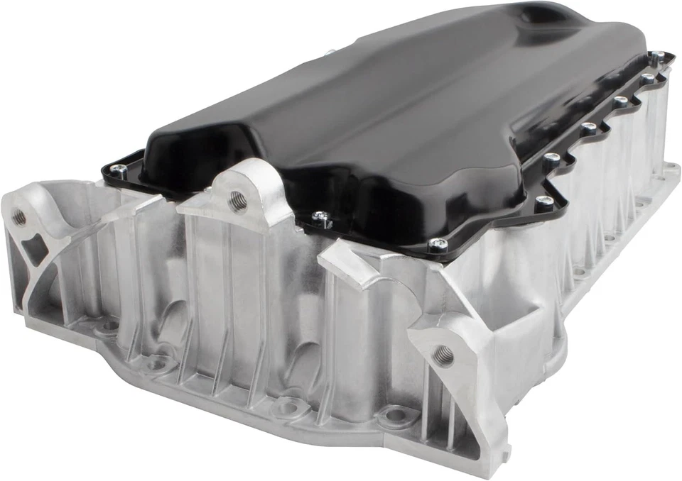 Cárter de aceite del motor para Volkswagen Jetta L4 2,0 L 2011 2012 2013 2014 2015 2017 2018 Foto 4 de 4