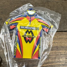 Vintage Gary Fisher Keychain Bicycle Tshirt Subaru Team Hardon Kardon 90s 00s