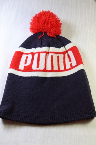Puma Beanie Hat Unisex One Size Vintage Casual - Picture 3 of 6