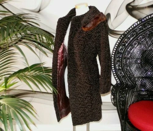 1950s Faux Fur Vintage Coats & Jackets for Women