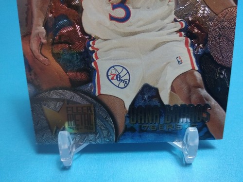 1995-96 Fleer Metal Dana Barros #80 76ers Free Shipping - Picture 2 of 6