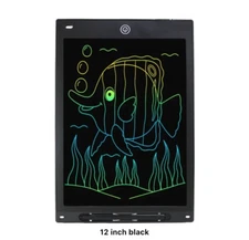 New 12" LCD Writing Tablet Electronic Colorful Doodle Board Drawing Pad For Kids