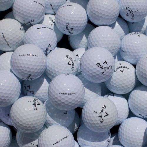 50 Callaway Hex Soft / Hex Control Used Golf Balls Near Mint 5A/4A FREE SHIPPING - Picture 4 of 5