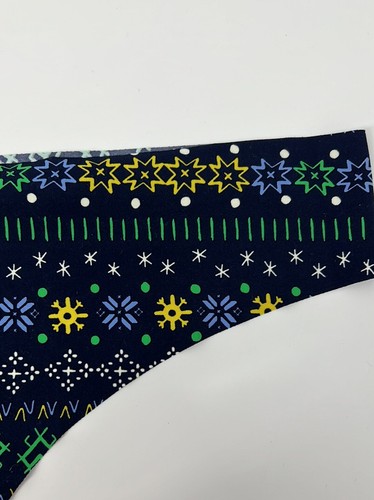 Aerie NWT Women’s Blue Thong Panties Underwear XXL Intimates - Picture 2 of 5