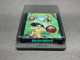 Atari  2600  Coconuts  Game and Manual  Tested
