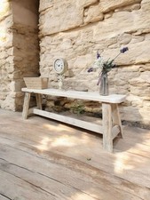 Milking Bench Seat Rustic Reclaimed 140 cm 