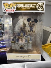 Funko Pop! Town: Brand New, Sealed, Pop! Town #26 WDW 50th Anniversary”