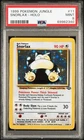 1999 Pokémon Jungle Snorlax Holo 11 Graded PSA 9