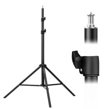 Light Stand Tripod, Extendable Metal Photography Support, 80-280cm Height