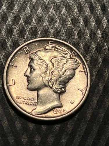 1938 S Mercury Dime in nice Choice AU grade - Sharp and Lustrous #Q
