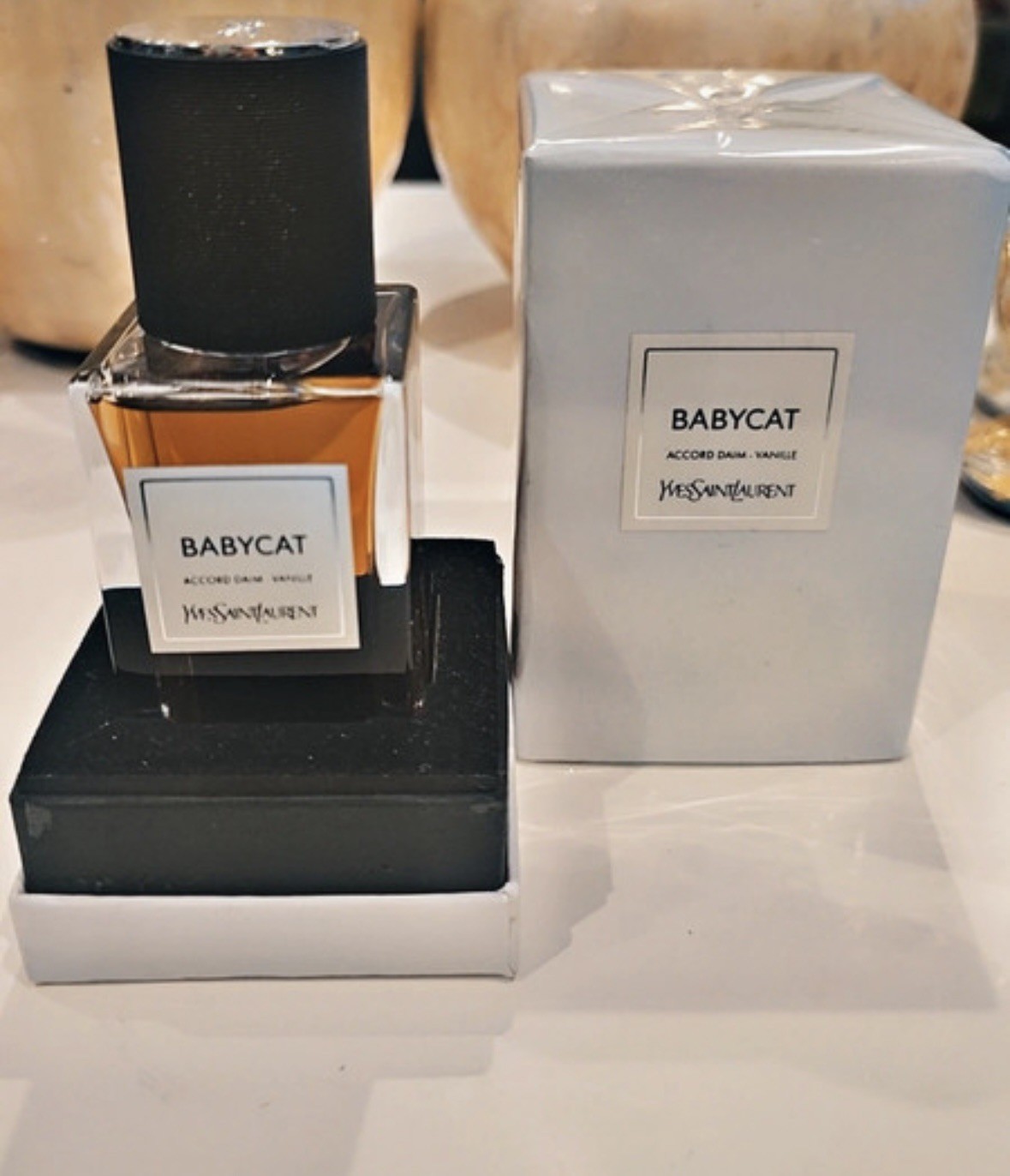 Ysl Babycat Accord Daim