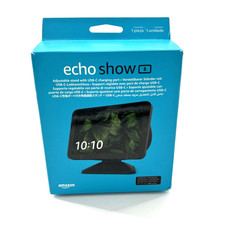 Echo Show 8 3rd Gen Adjustable Stand with USB-C Charge Port Charcoal Sealed Box