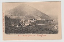 LUVIGLIANO PADOVA PANORAMA VIAGGIATA INIZI '900 FP #PIAZ