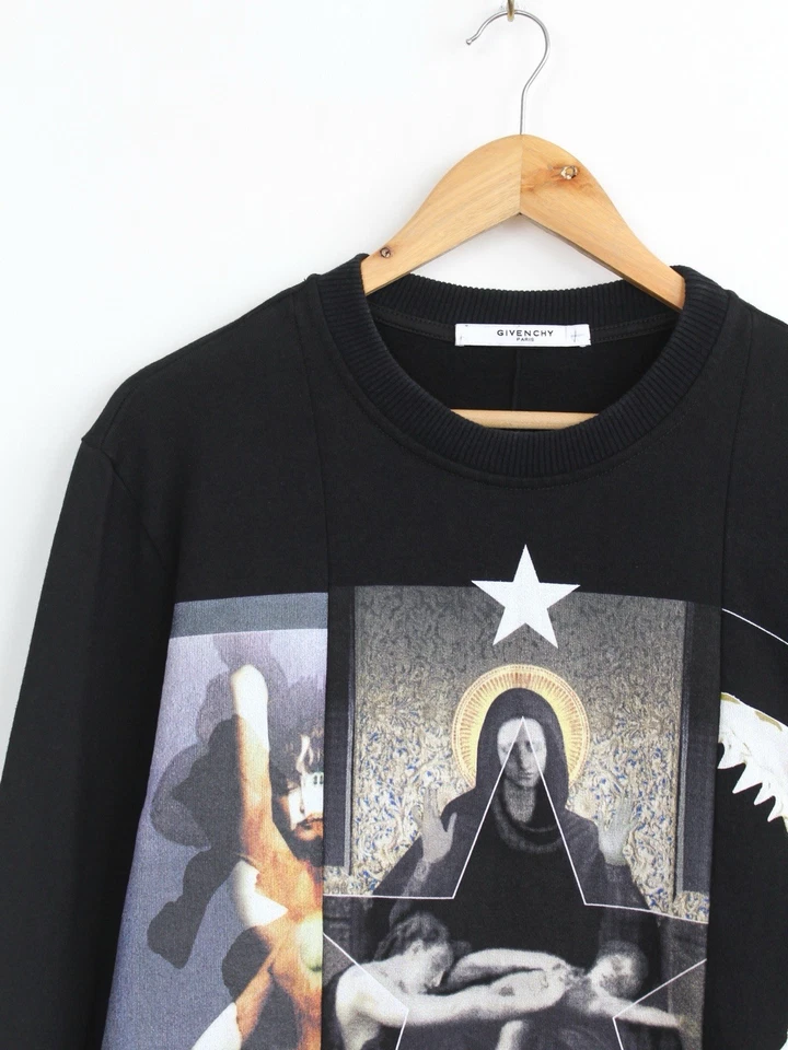 Sudadera Estampada Givenchy Madonna Negra, Talla Xs Unisex Foto 2 de 4