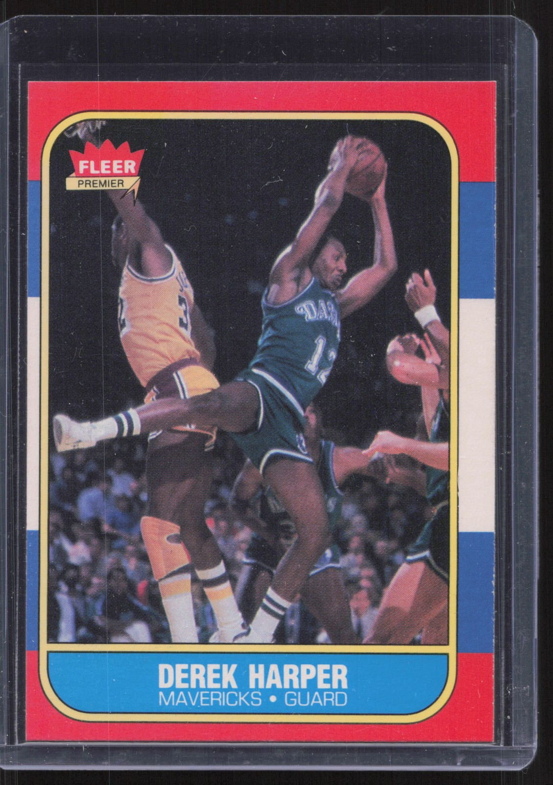 1986-87 Fleer #44 Derek Harper