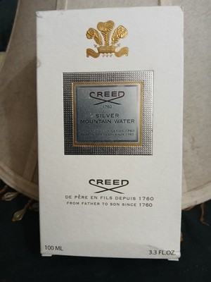 Creed Silver Mountain Water Eau De Parfum 3.3 oz 100 ml Men Perfume Authentic