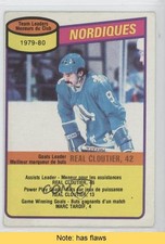 1980-81 O-Pee-Chee Real Cloutier #238 READ 0i7