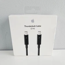 Apple Thunderbolt 2m Cable A1410 (MF639LL/A) • Genuine OEM • New Sealed