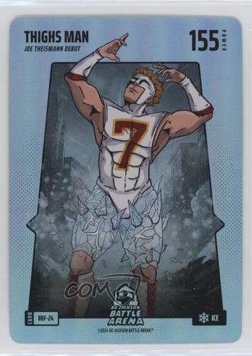 2024 Bo Jackson Battle Arena TCG Alpha Edition Blue Battlefoil Ice #BBF-24 f9s