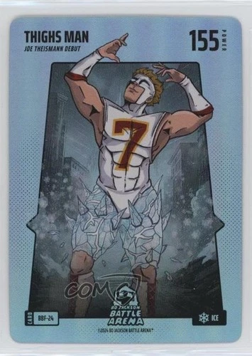 2024 Bo Jackson Battle Arena TCG Alpha Edition Blue Battlefoil Ice #BBF-24 f9s