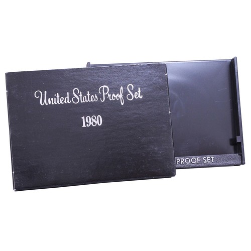 Empty Packaging Replacement Proof Set Box No Coins 1980