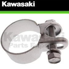 NEW 2002-2014 GENUINE KAWASAKI MUFFLER CLAMP BRUTE FORCE KFX PRAIRE 92171-1330