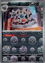 Klinklang (Poke Ball Pattern) 063/086 Holo Rare SV: Black Bolt