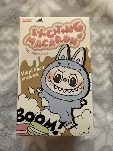 USA- NEW Authentic Labubu Monsters Exciting Macaron vinly Blind Box)