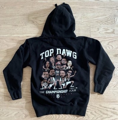 TDE Kendrick Lamar Championship Hoodie Small Top Dawg Ent SZA Isaiah Rashad