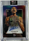 2023-24 Topps NOW Victor Wembanyama Rookie of the Year On Card Auto /99 VW-6A