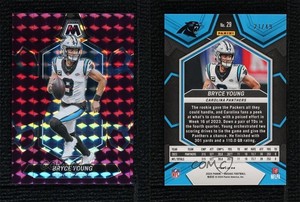 2024 Panini Mosaic Purple Mosaic Prizm /49 Bryce Young #29