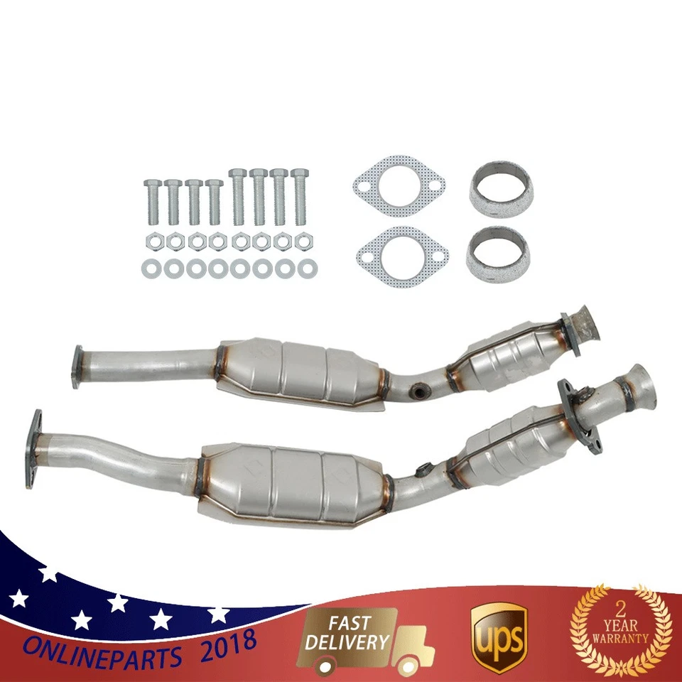 Convertidor catalítico izquierdo+derecho para Ford Crown Victoria Mercury Grand Marquis Foto 4 de 4