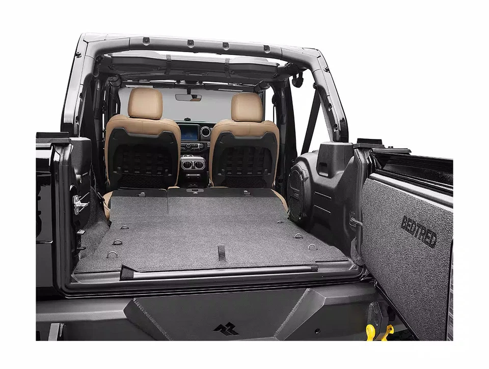 BedTred Jeep 3-PC Front Floor Kit Fits 97-06 Wrangler/TJ (w/o Center Console) Foto 4 de 4